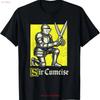 Sir Cumcise Ritter Lustiges Renaissance-Fest Männer LARP T-Shirt für Papa Mama vintage Gewaschenes Unisex-Oberteil für den Alltag Dehnbar