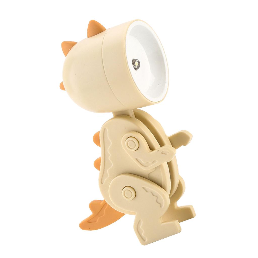 Night Lamp Cartoon Dinosaur LED Eye Caring Angle Adjustable Nursery Night Light for Bedroom