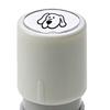 Cartoon Dog Self Inking Stamp Portable DIY Cards Envelopes Scrapbooking Pre-Inked Decorative Puppy Stamper Birthday