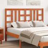 Vidaxl Bed Headboard, Waxed Brown, 135 Cm, Solid Pine Wood