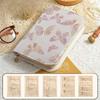 Luxury Jewelry Organizer Book Case Zipper Travel Velvet Storage Bag for Rings Earrings Necklaces