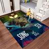 "Song of the Sea Cartoon Carpet" suitable as a non-slip mat for the living room or bedroom sofa