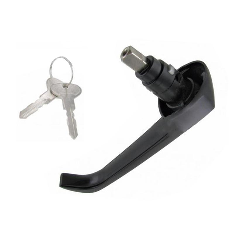 NEW-251843704E Sliding Door Handle With Key Cylinder For VW Vanagon 1985-1991