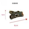Aquarium Decorative Hideout Fish Shrimp Crayfish Reptiles PVC Hollow Log Tree Trunk Cave Small Medium Size