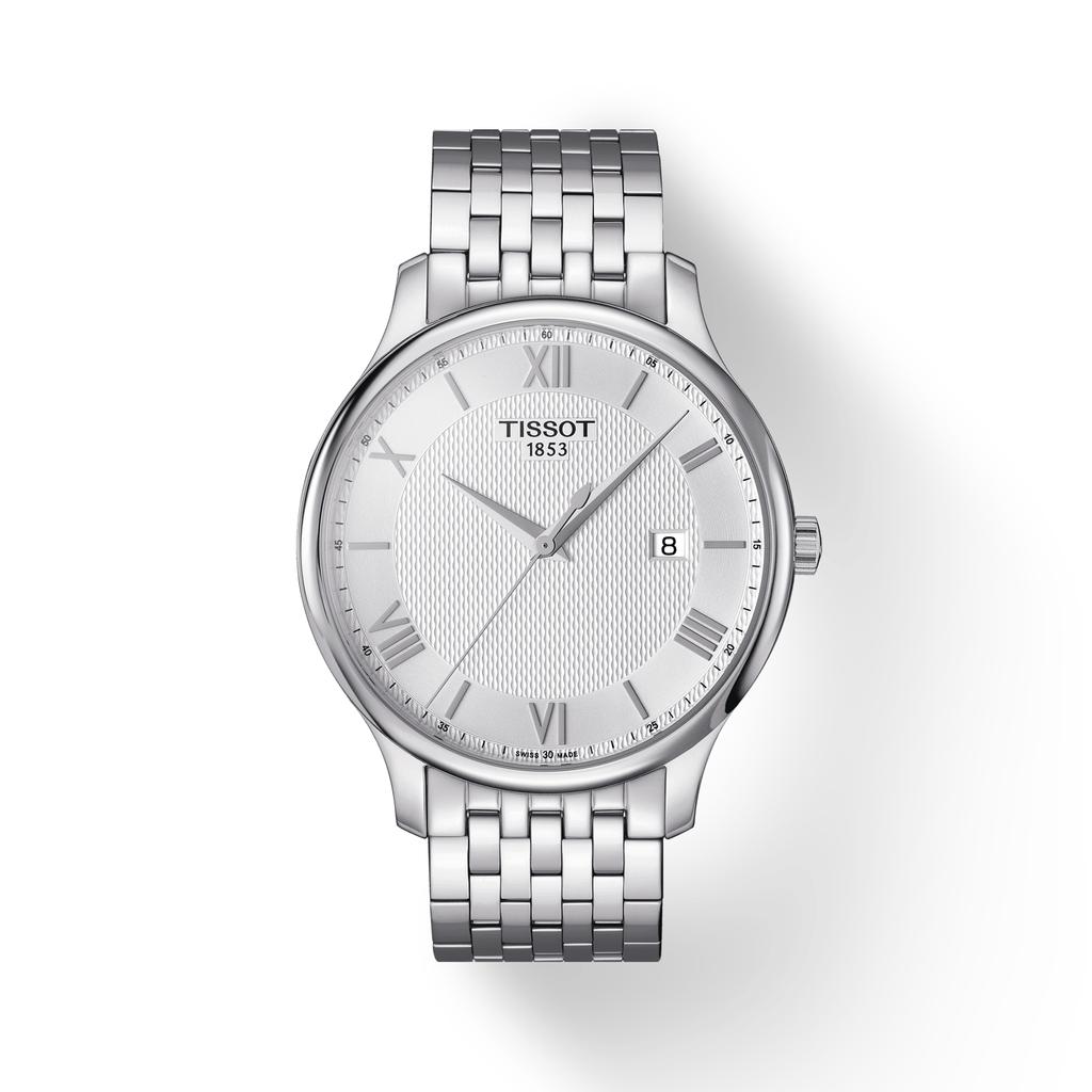 Tissot Junya Kollektion Quarzuhr Herrenuhr 42mm Silbernes Zifferblatt Edelstahlgehäuse T063.610.11.038.00