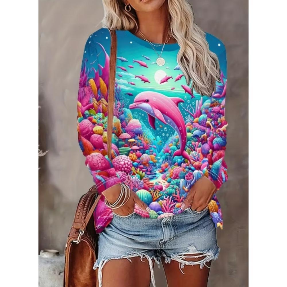 Women's long-sleeved T-shirt