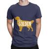 Life Is Golden For Golden Retriever Lovers Funny 100 Cotton TShirt Gloden Retirever Tees Tops For Unisex