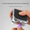 Portable Rechargeable Electric Nail Clipper with Digital Display and Magnetic Suction