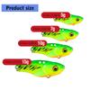 5Pcs Crankbait Metal Jig Spoon Lure 3D Eye Pencil Spoon Spinner Balancers Spoon Fishing Lure Wobbler Trolling Swimbait