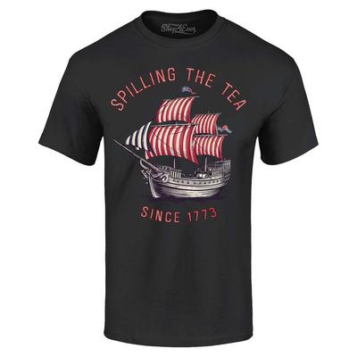 Spilling The Tea Since 1773 T-shirt Fourth July  Shirt