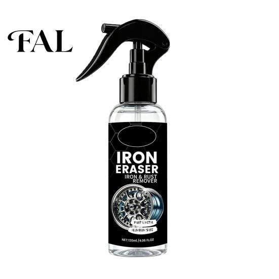 Iron Particle Remover Spray for Cars, Rust Wheels Brake Dust, Eraser 120ml Metal Cleaner Auto Paint, Fast Dissolve Stain Car Paint