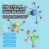 Wall-Climbing Toy Stress Reliever Sticky Somersault Kids Boys Girls Creative Wall-Climber Sticky Wall Climber, Suitable F Teacher's Day,