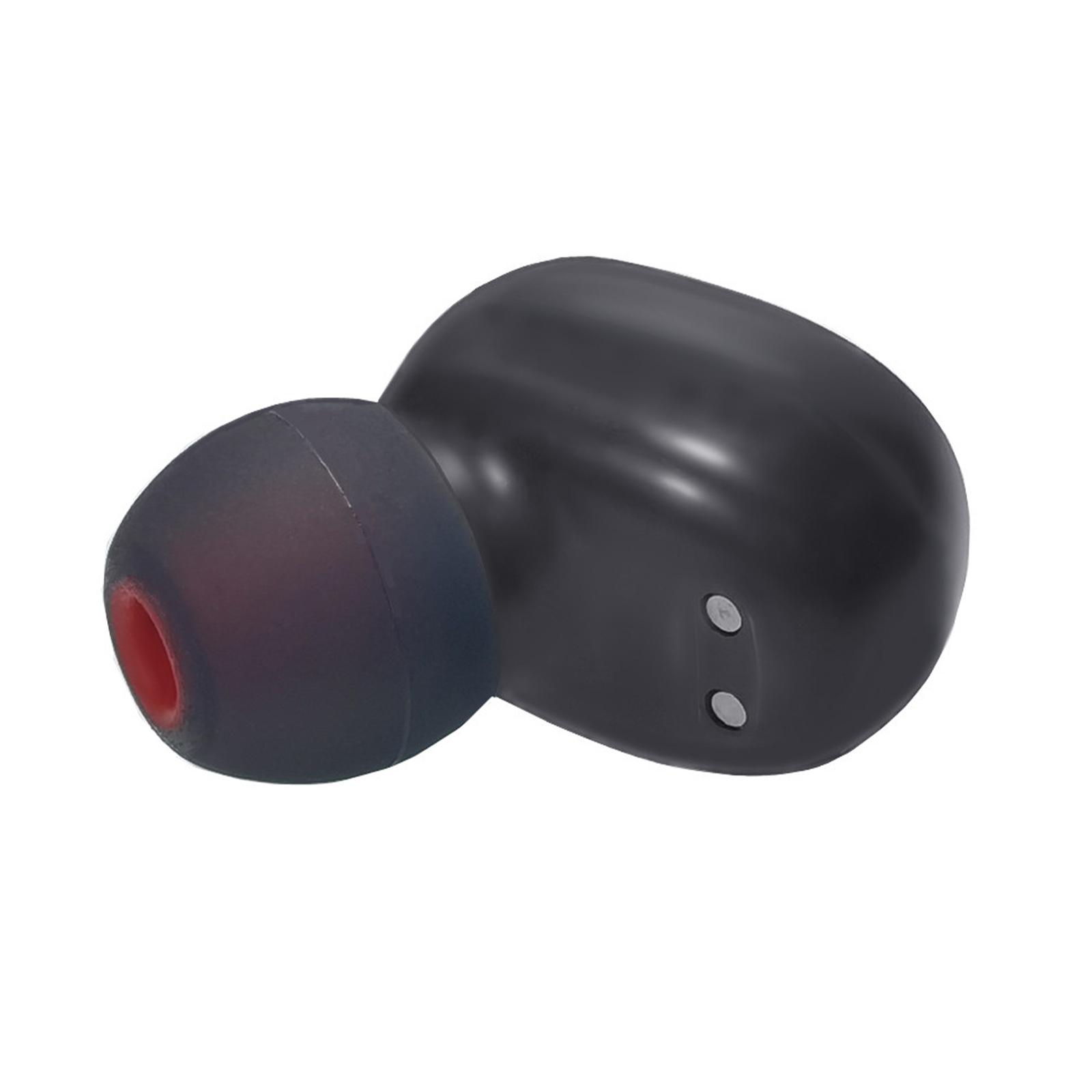 

1 пара слухових апаратів для вушних каналів, інтелектуальний підсилювач шуму для людей похилого віку з портативним чорний