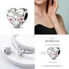 Copper Charms Family Friendship Forever Pendant Fit Original Pan Beads Bracelet Making For Woman Jewelry Dangle Charm Diy