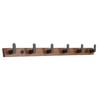 Various Hook Elegant Coat Rack for Wall Mounting Designs for Efficient Use in Bedrooms and Kitchens Storage Solution
