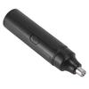 Electric Nose Hair Trimmer Rechargeable Portable Nose Hair Clipper for Men Women Home Travel Black