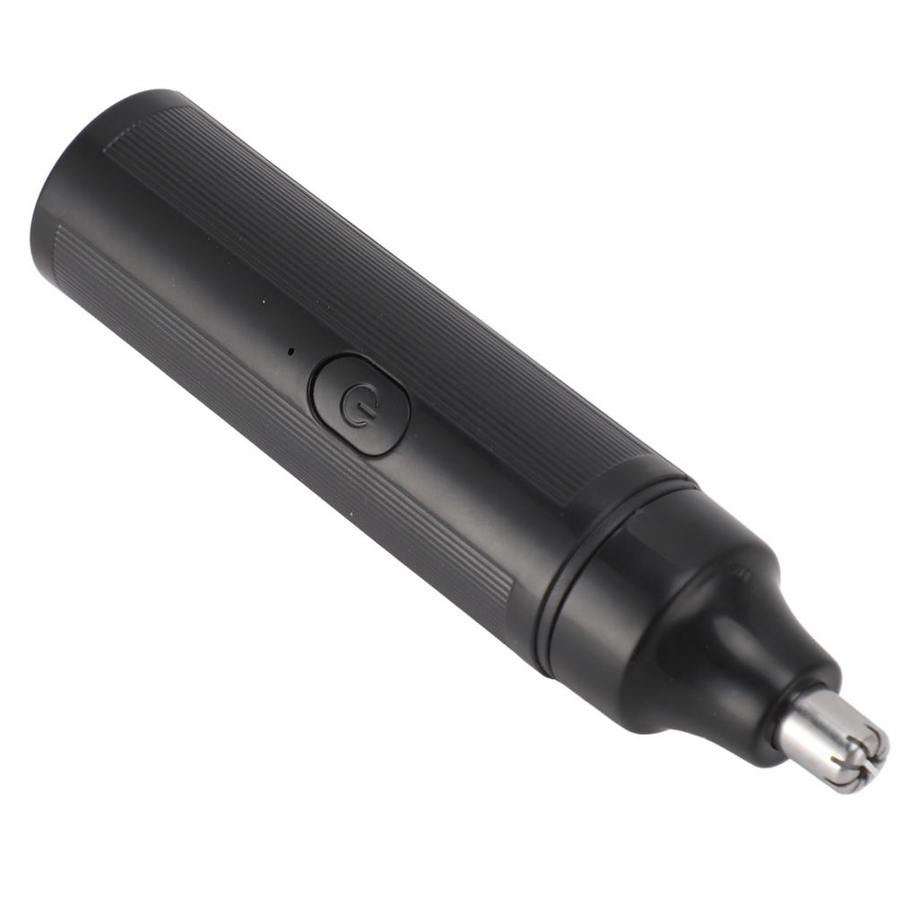 Electric Nose Hair Trimmer Rechargeable Portable Nose Hair Clipper for Men Women Home Travel Black