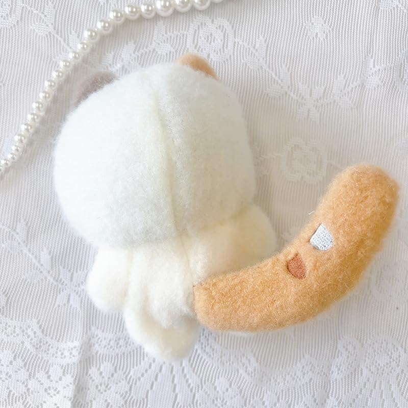 Fluffy Animal Kigurumi (10cm) White Plush Toy [Used]