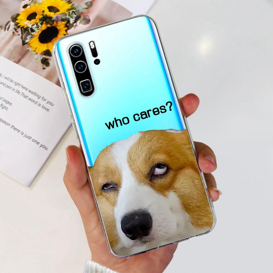 Lovely Printing Case For Huawei P30 Pro P 30 P30 Lite Soft Silicone TPU Back Cover For Huawei P30 P30lite P30pro Phone Cases