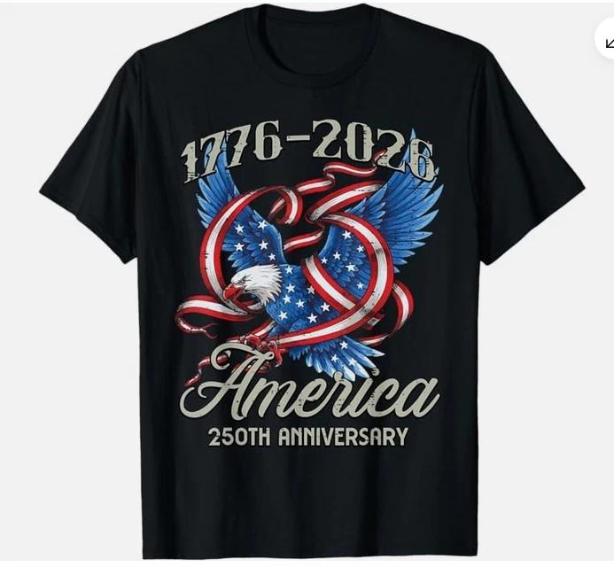 America 250th Anniversary 1776 2026 250 Year Unisex Unisex Kids Tshirt S