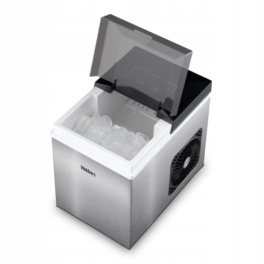 WEBBER Ice Maker Home Ice Cube Machine 10kg 165W Express Ice