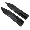 2 Pieces Rear Corner Splitter Universal Fit Lip Guard Gloss for Street Driving