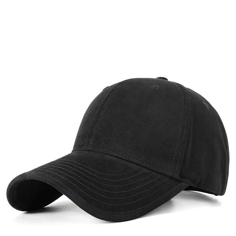 2026 Oversize Large Olive Green Cotton Baseball Cap Dad Plain Snapback Hat Casual Big Head Men Sports Sun Caps 56-60cm 60-65cm