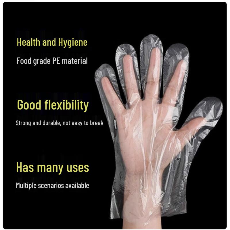 Shengbi Lai Disposable Transparent Film Gloves
