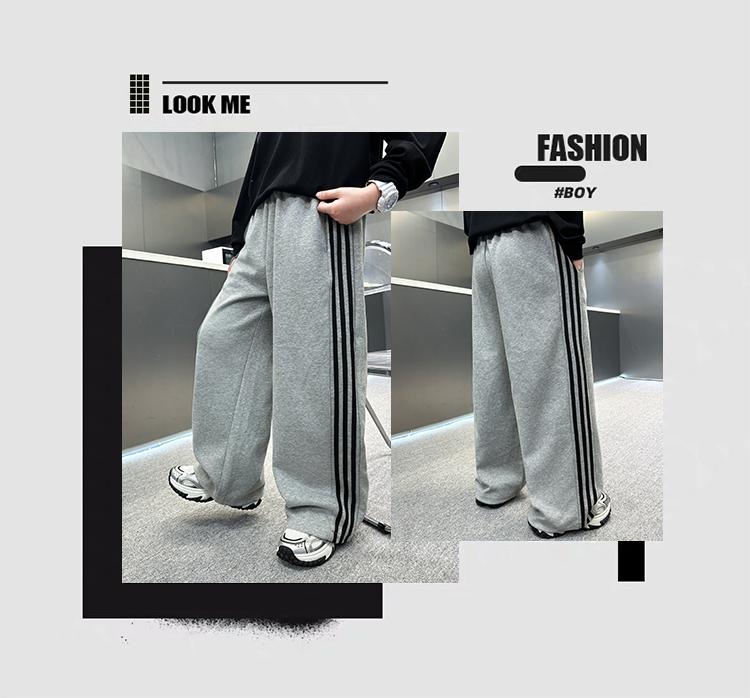 Boys' Spring and Autumn Pants 2026 New Item, Zhongda Boys' Spring Clothing, Children's Casual Sports Sweatpants, Handsome