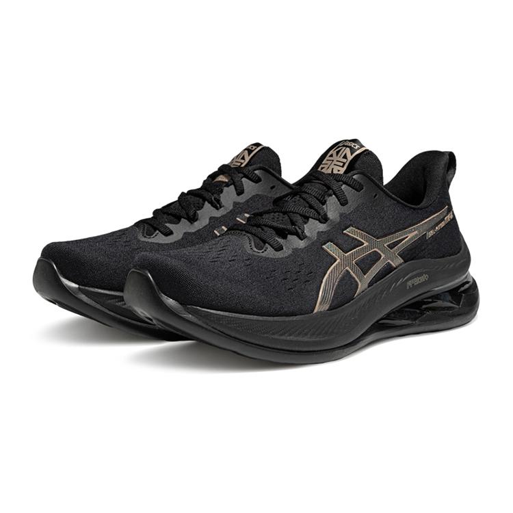 Asics Gel-Kinsei Max Comfortable Versatile Breathable Rebound Low-Top Running Shoes Men Running Shoes Black Gray 1011C204-002
