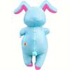 Easter Bunny Costume Rabbit Inflatable Outfit Easter Blow Up Suit Adults Girl for Christmas Cosplay Halloween Carnival Gift