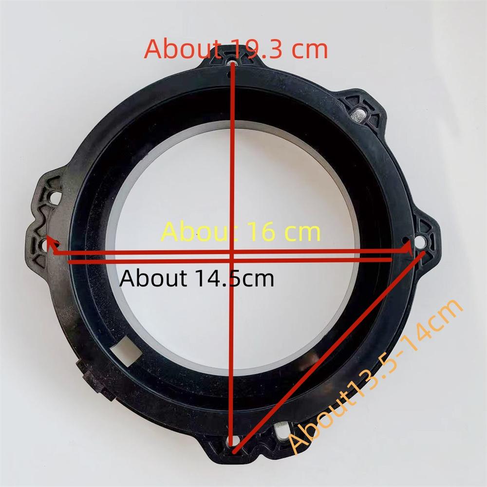 2x Audio 6.5 Inch Speaker Adapter Mount + Wire Harness for Hyundai IX35 Kia K3K5