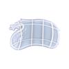 Tray Molds Cup Pad Molds Epoxy Resin Molds Dragon Head Shaped Silicone Material for DIY Hand-Making Resin Artworks