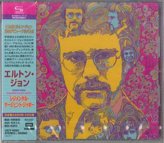 CD ELTON JOHN - Regimental Sgt Zippo (SHM-CD) UICY16082 UNIVERSAL MUSIC 2022 Japan Rock