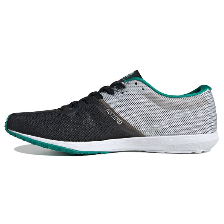 

Adidas Adizero Bekoji 2.0 Легкие Простые Прочная Ткань Низкие Кроссовки для Марафонского Бега Мужские Кроссовки Черно-Зеленые FX0502 43⅓