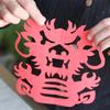 Chinese New Year Decoration - Spring Festival Paper Cutting For Window Decorsnake Paper Red Stickers For Wall And Door