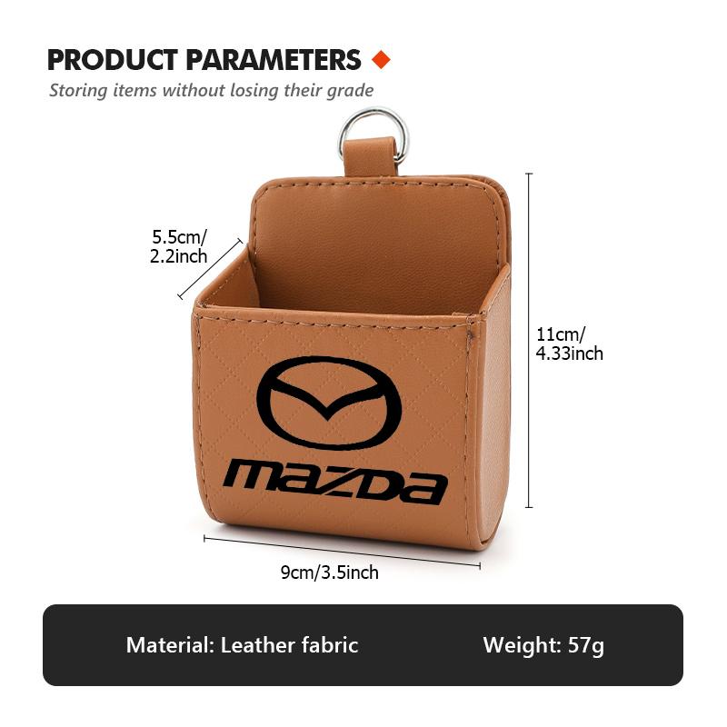 Car Air Outlet Storage Box Phone Lipstick Lighter Organizer For Mazda 3 CX3 CX4 CX5 CX7 CX8 CX9 CX30 RX7 Atenza Axela
