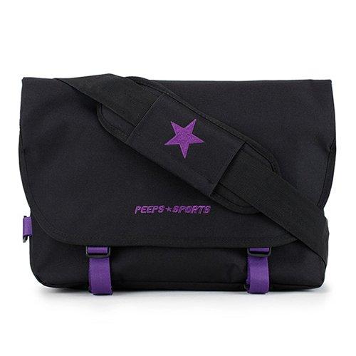 Peeps Essential Messenger Bag_Vivid Edit(Vivid Black)