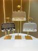 Polyester Clutch Bag For Evening Dress With Sparkling Embellishments For Formal Events