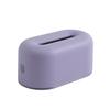 GuangZhuoJia Cream Plastic Tissue Box - 2 Pack