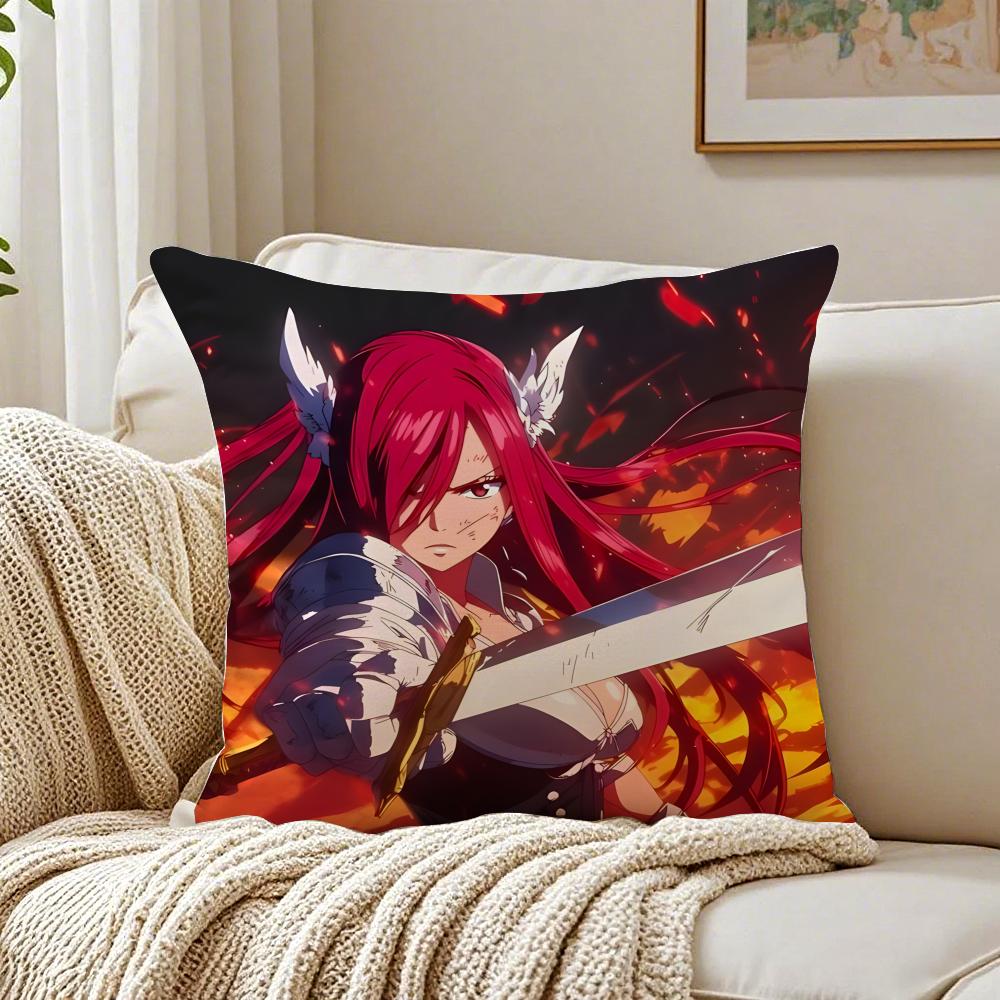 Anime Shonen FFairy TTail Kissenbezug Kissenhülle Milbenschutz Wohnzimmer Sofa Dekor Kissen Raum