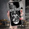Satanic Goat Satan Devil Soft Phone Case For IPhone 11 17 Air 16E 16 Pro Max 15 + 14 Plus 13 Mini 12 Apple 7 SE 8 Fundas Coque 1