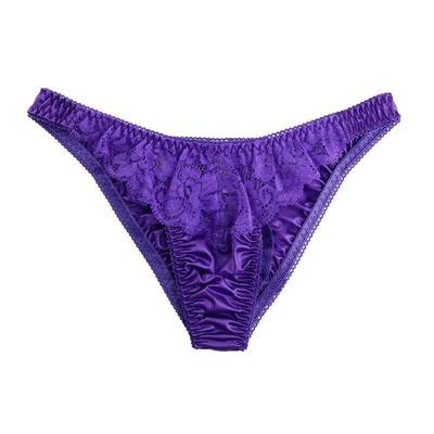 Bikini Felica Shiny Creates Sexy Hip La Made In Available In Various Purple [La Paume] Shorts, Fabric, Lace, Lines, O-Back Shorts, Line, Paume, Japan,