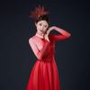 Elegant Chinese Modern Dance Skirt: Classic Long Swing Skirt for Performance