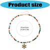 Dynamic Christmas Celebration Sequined Necklace Fanciful Cartoon Plan Jewelry Addition For Celebratory Instances