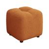Lamb Wool Small Stool, Sitting Cushion, Sofa Stool, Living Room Small Stool, Shoe Changing Stool