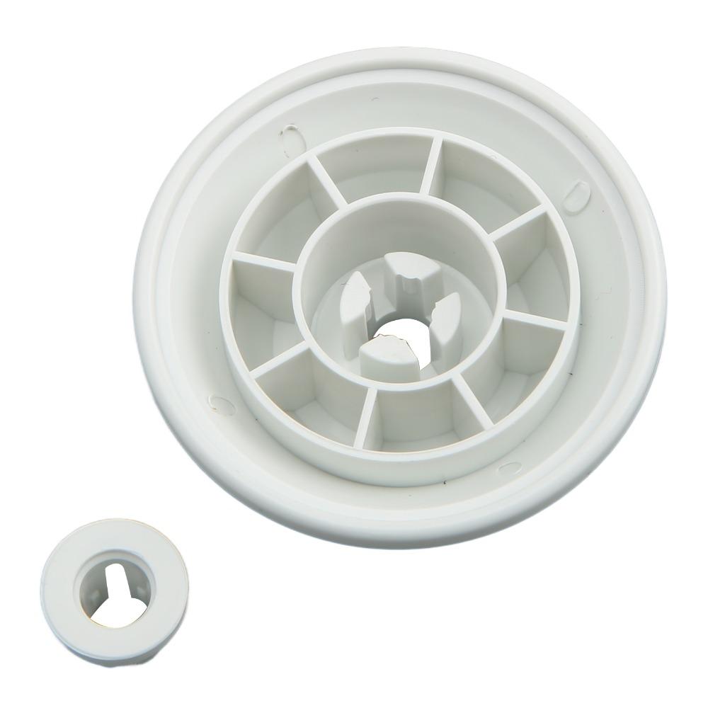 2pcs Durable Thread Plug White Thread Wheel Cover Sewing Machine Spool Caps  Auxiliary Replacement