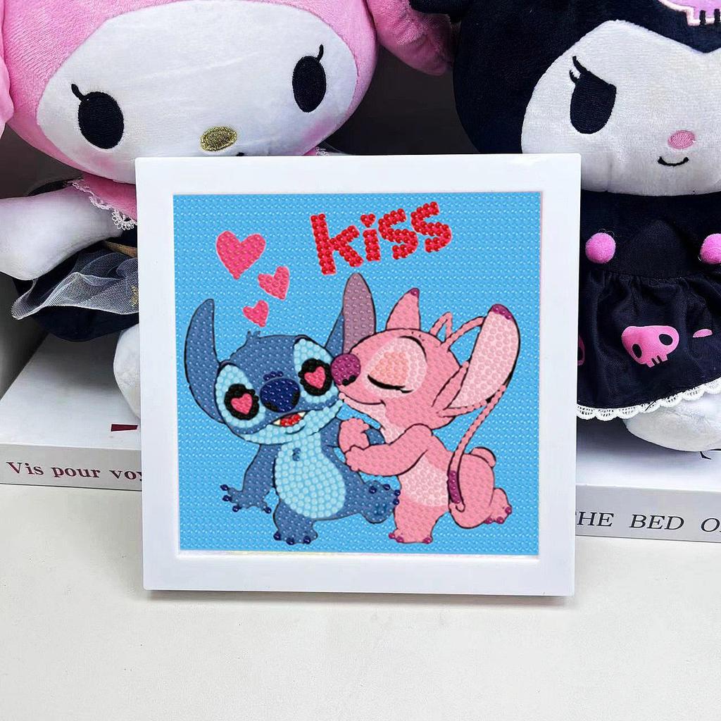 Sanrio Children's Diamond Painting with Frame Stickers - DIY Handmade Gift Set