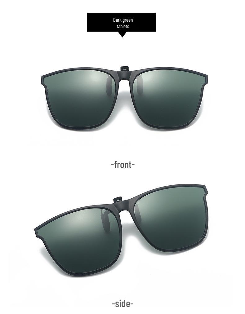 

2021 Polarized Clip-On Sunglasses for Large Frames - Fashionable Myopia & Strong Light Protection