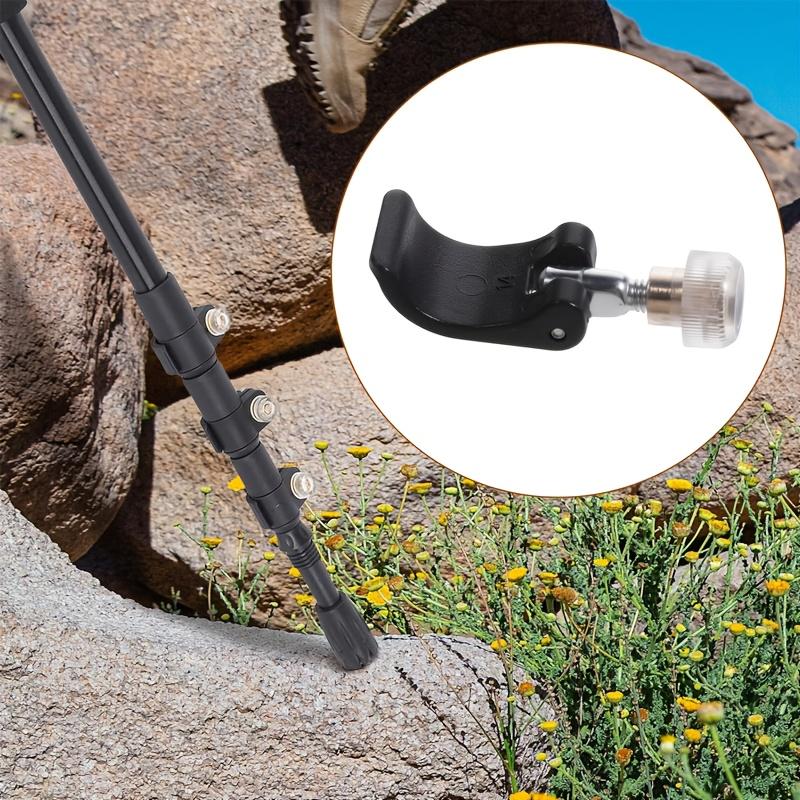 Parti di Ricambio per Blocco Bastoncini da Trekking con Clip di Blocco Quick-Flip - Meccanismo di Blocco Esterno con Dadi e Viti per Bastoncini da Alpinismo